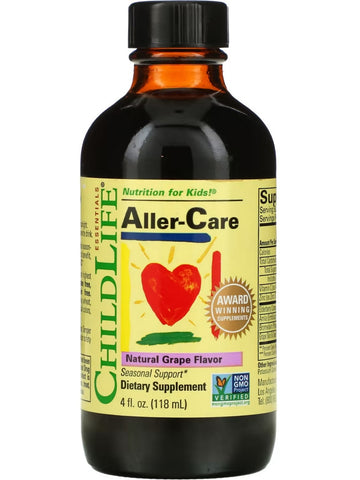 ChildLife Essentials, Aller-Care, Natural Grape, 4 fl oz