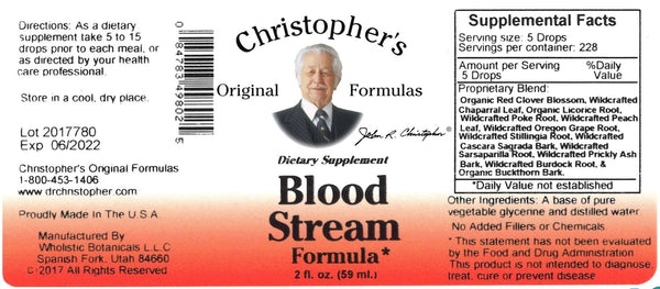 Christopher's Original Formulas, Blood Stream Formula, 2 fl oz