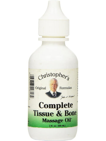 Christopher's Original Formulas, Complete Tissue & Bone Massage Oil, 2 fl oz