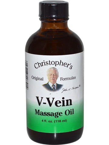 Christopher's Original Formulas, V-Vein Massage Oil, 4 fl oz