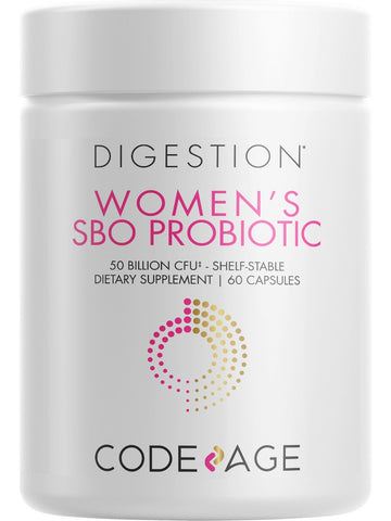 Codeage, Women's SBO Probiotic, 50 Billion CFU, 60 Capsules
