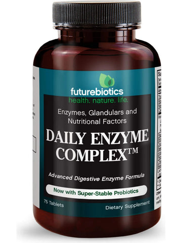 Futurebiotics, Daily Enzyme Complex, 75 Tablets