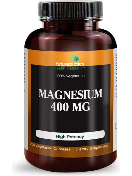 Futurebiotics, Magnesium, 400 mg, 200 Vegetarian Capsules