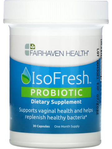 Fairhaven Health, IsoFresh Probiotic, 30 Capsules