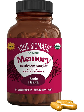 Four Sigmatic, Organic Memory Mushroom Complex, 90 Vegan Capsules
