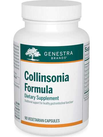 Genestra, Collinsonia Formula Dietary Supplement, 90 Vegetarian Capsules
