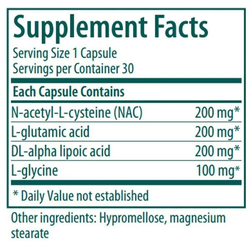 glutathione precursors Amazon.com: Genestra Brands Glutathione Precursors | Antioxidant Support  Supplement main image 0