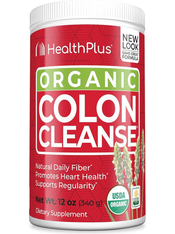 Health Plus, Organic Colon Cleanse, 12 oz
