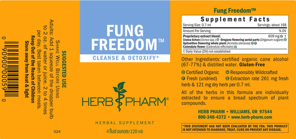 Herb Pharm, Fung Freedom (Formerly Fungus Fighter), 4 fl oz