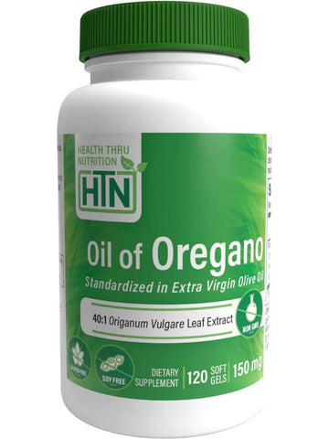 Health Thru Nutrition, Oil of Oregano 150 mg, 120 Softgels