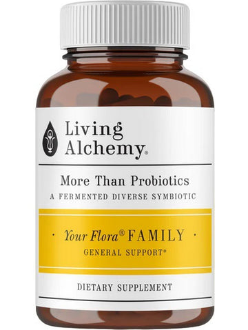 Living Alchemy, Your Flora Family General Support, 60 Vegan Capsules