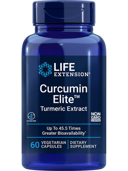 Life Extension, Curcumin Elite™ Turmeric Extract, 60 vegetarian capsules