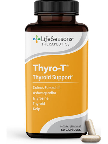 LifeSeasons, Thyro-T Thyroid Support, 60 Capsules