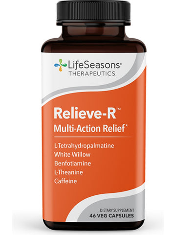 LifeSeasons, Relieve-R Multi-Action Relief, 46 Vegetarian Capsules