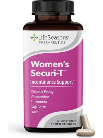 LifeSeasons, Securi-T Incontinence Support for Women, 60 Vegetarian Capsules