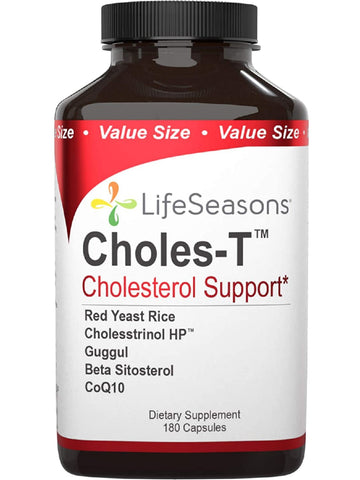 LifeSeasons, Choles-T Cholesterol Support Value Size, 180 Capsules