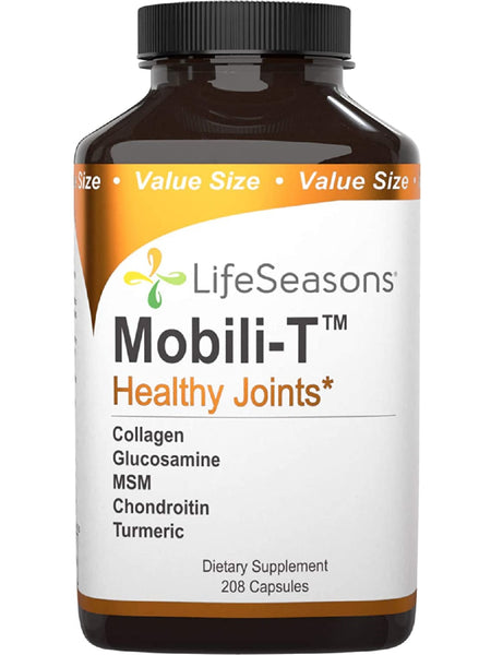 LifeSeasons, Mobili-T Healthy Joints Value Size, 208 Capsules