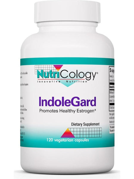 NutriCology, IndoleGard Promotes Healthy Estrogen, 120 Vegetarian Capsules