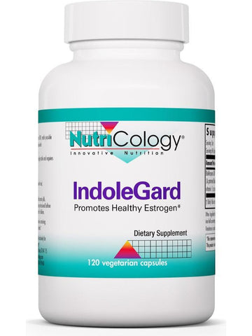 NutriCology, IndoleGard Promotes Healthy Estrogen, 120 Vegetarian Capsules