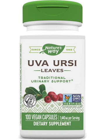 Nature's Way, Uva Ursi Leaves, 100 vegan capsules