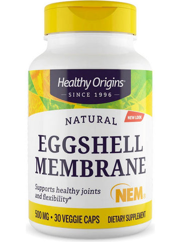 Healthy Origins, Natural Eggshell Membrane, 500 mg, 30 Veggie Caps