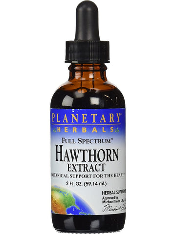 Planetary Herbals, Hawthorn Extract, Full Spectrum, 2 fl oz