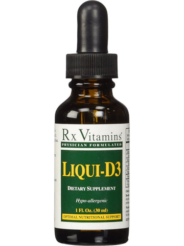 Rx Vitamins, Liqui-D3, 1 fl oz