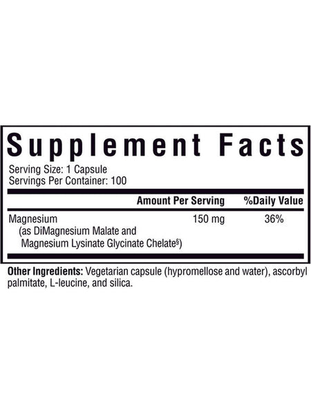 Seeking Health, Optimal Magnesium 150 mg, 100 vegetarian capsules