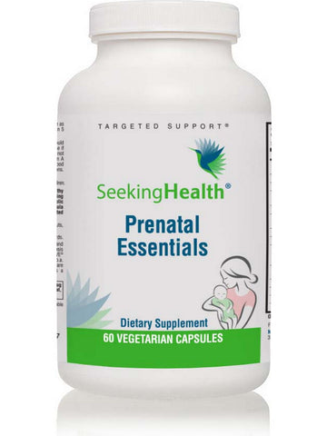 Seeking Health, Prenatal Essentials, 60 vegetarian capsules