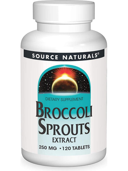 Source Naturals, Broccoli Sprouts Extract, 120 tablets