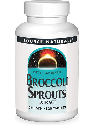 Source Naturals, Broccoli Sprouts Extract, 120 tablets