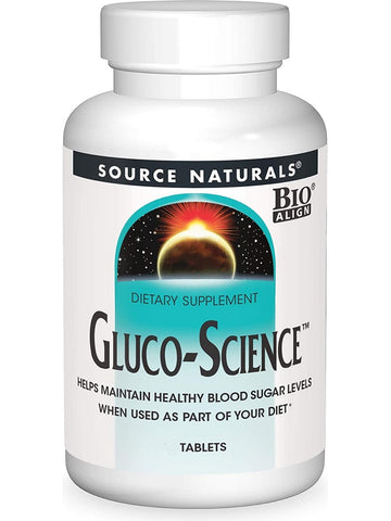 Source Naturals, Gluco-Science™, 60 tablets
