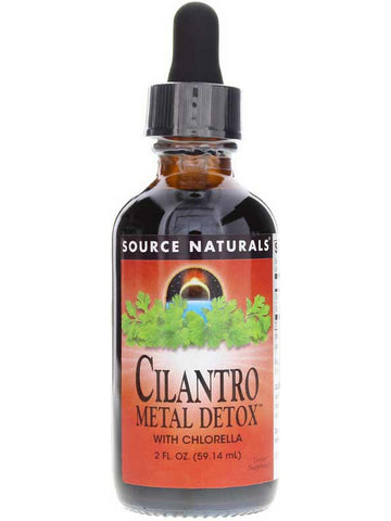 Source Naturals, Cilantro Metal Detox™with Chlorella, 2 fl oz