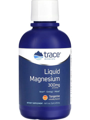 Trace Minerals, Liquid Magnesium, 300 mg, 16 fl oz