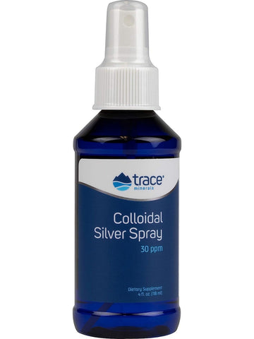 Trace Minerals, Colloidal Silver Spray 30 PPM, 4 fl oz