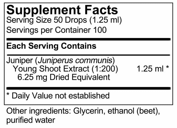UNDA, gemmo Juniperus Communis Dietary Supplement, 4.2 fl oz