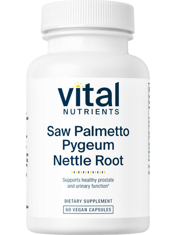 Vital Nutrients, Saw Palmetto Pygeum Nettle Root, 60 vegetarian capsules
