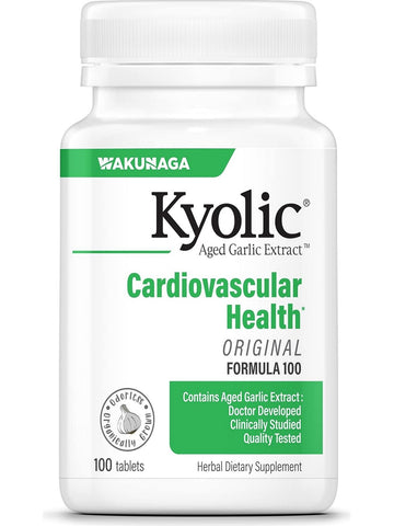 Wakunaga, Kyolic, Cardiovascular Health Formula 100, 100 Tablets