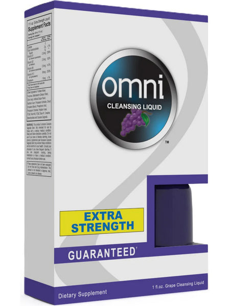 Wellgenix, Omni Cleansing Liquid Extra Strength, Grape, 1 fl oz