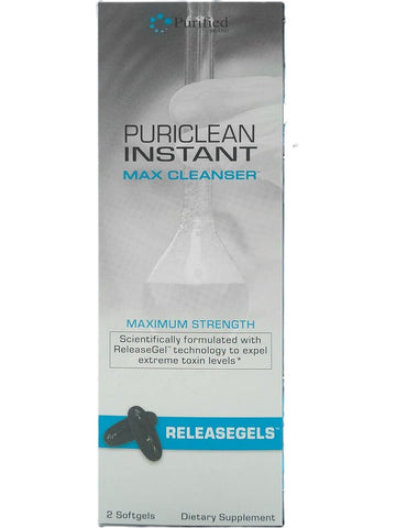 Wellgenix, Puriclean Instant Max Cleanser, Maximum Strength, 2 Softgels