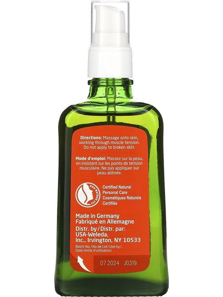 Weleda, Arnica Muscle Massage Oil, Arnica Extracts, 3.4 fl oz