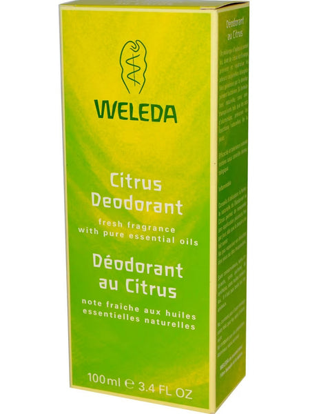 Weleda, Citrus Deodorant, 3.4 fl oz