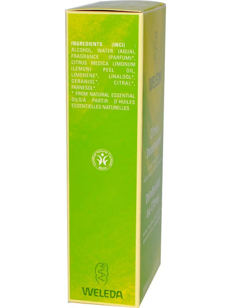 Weleda, Citrus Deodorant, 3.4 fl oz