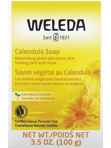 Weleda, Calendula Soap, Calendula Extracts, 3.5 oz