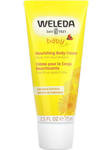 Weleda, Baby Nourishing Body Cream, Calendula Extracts, 2.5 fl oz