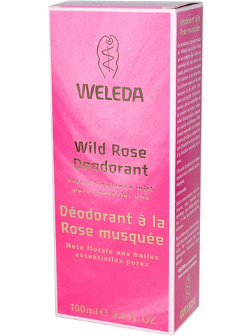 Weleda, Wild Rose Deodorant, 3.4 fl oz