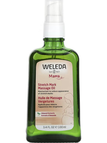 Weleda, Mama Stretch Mark Massage Oil, Almond Extracts, 3.4 fl oz