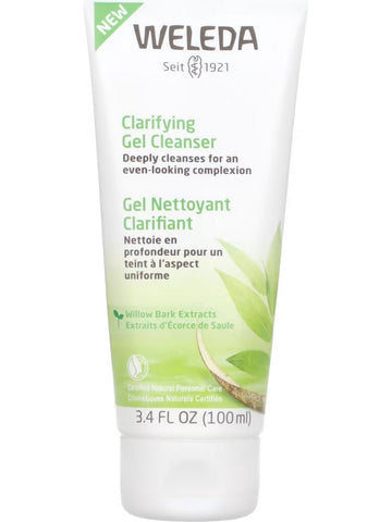 Weleda, Clarifying Gel Cleanser, Willow Bark Extracts, 3.4 fl oz