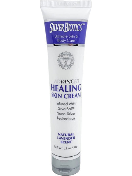 Silver Biotics, Advanced Healing Skin Cream Natural Lavender, 1.2 oz