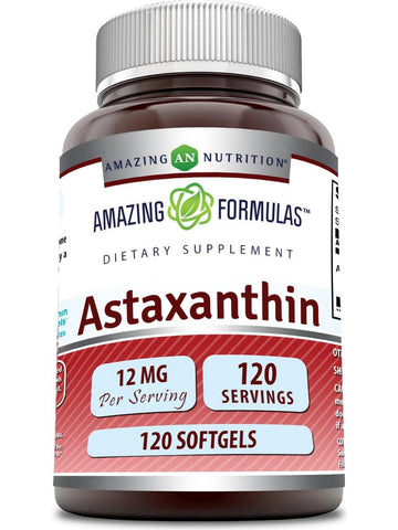 Amazing Formulas, Astaxanthin, 12 mg, 120 Softgels